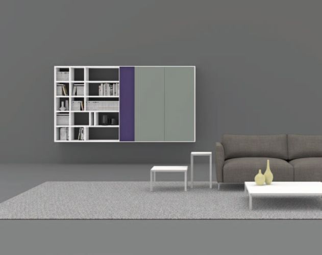 Living composition Spazioteca collection SP111